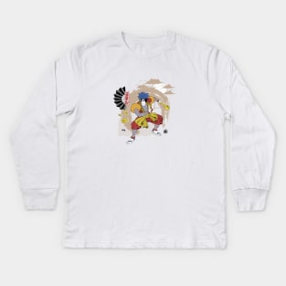 Mystical Ukiyo-e Kids Long Sleeve T-Shirt